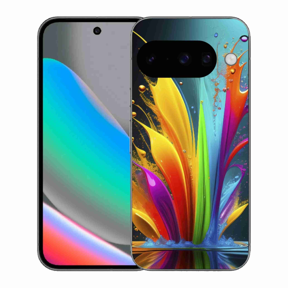 Gél borítás mmCase a Google Pixel 10 számára - absztrakt motívum 1