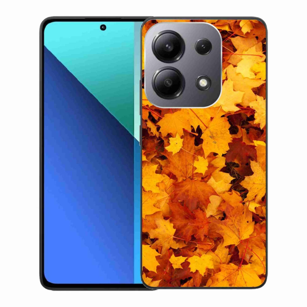 Gél borítás mmCase a Xiaomi Redmi Note 13-hoz - juharlevelek