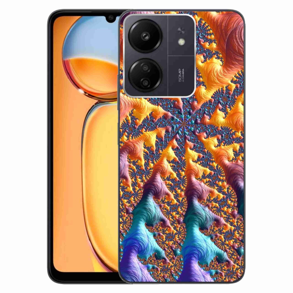 Gél borítás mmCase a Xiaomi Poco C65/Redmi 13C számára - absztrakt motívum 23