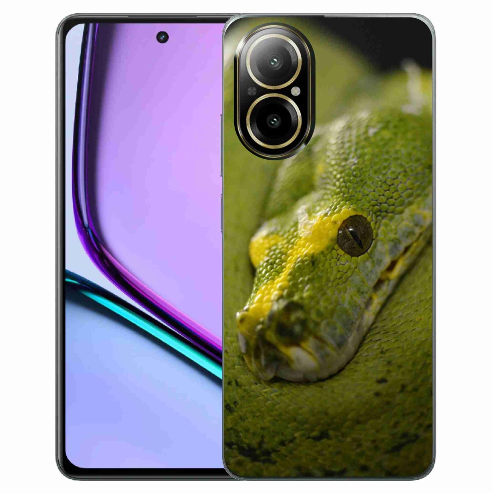 Zselés borítás mmCase a Realme C67 készülékhez - kígyó 2
