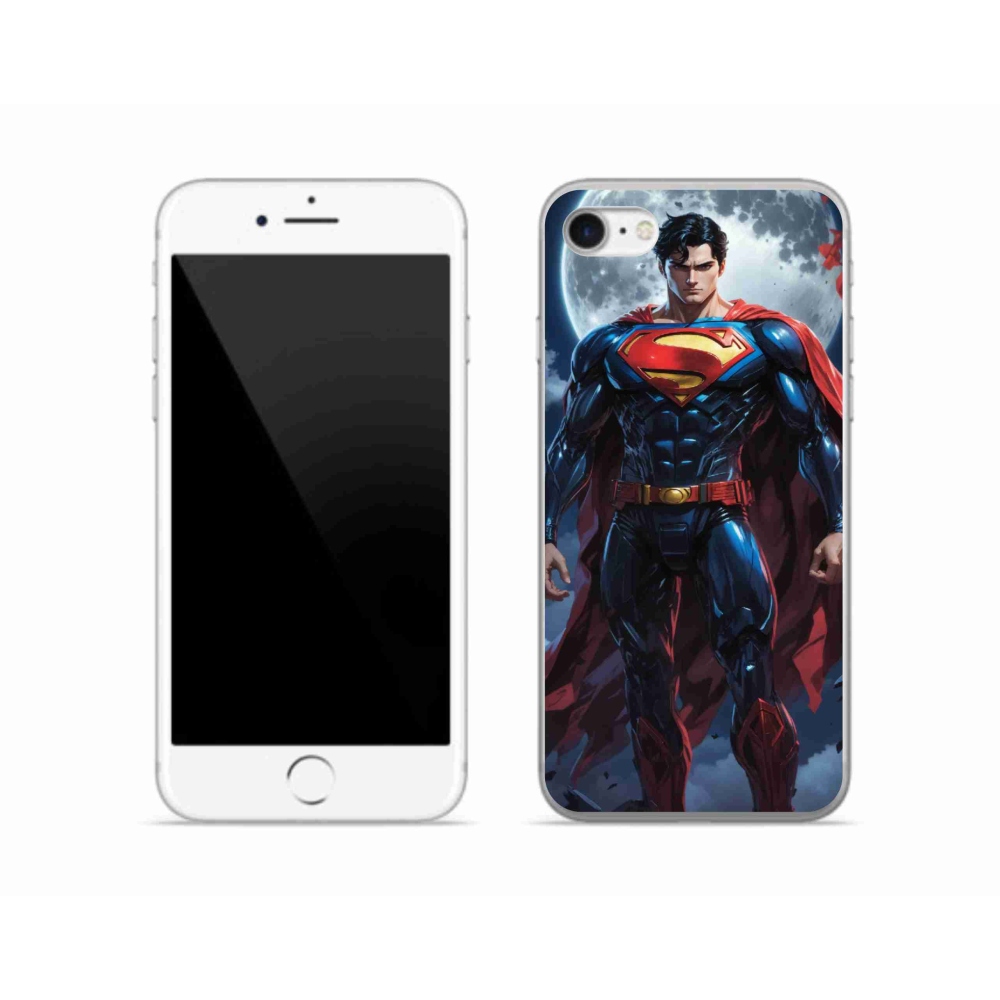 Zselés borítás mmCase iPhone SE (2020) - superman