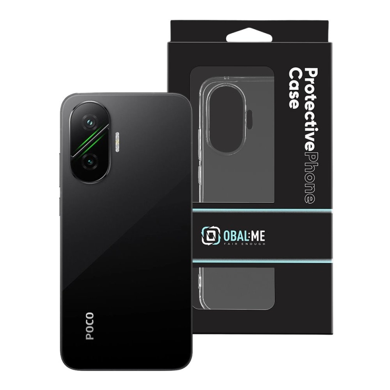 BORÍTÉK:ME TPU borító a Xiaomi Poco F7 átlátszóhoz
