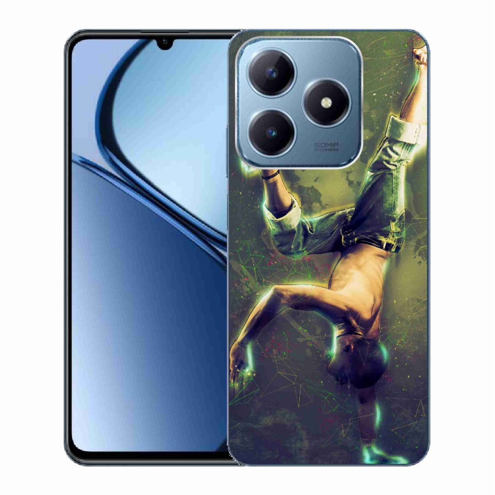 Gél borítás mmCase a Realme C63 készülékhez - breakdance