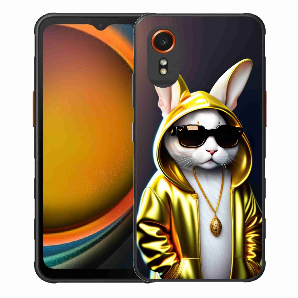 Gél borítás mmCase Samsung Galaxy Xcover 7 - cat boss - macska főnök
