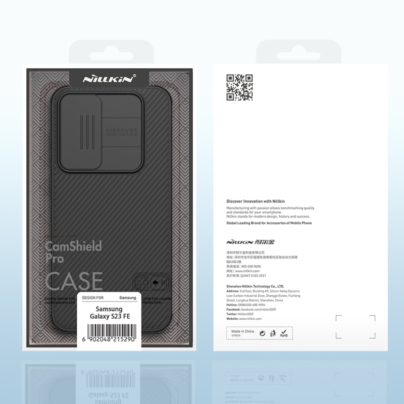 Nillkin CamShield PRO hátlap Samsung Galaxy S23 FE fekete