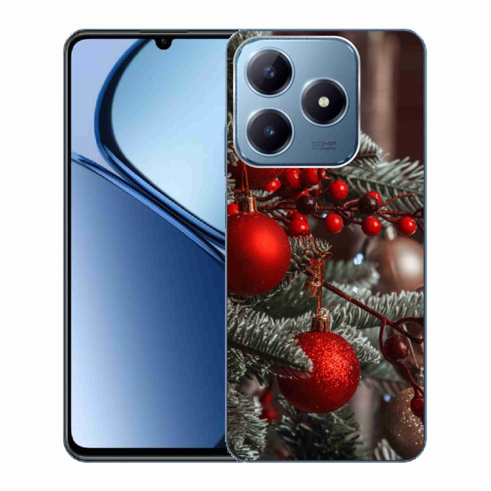 Gél borítás mmCase a Realme C63 készülékhez - Karácsonyi dekorációk 2