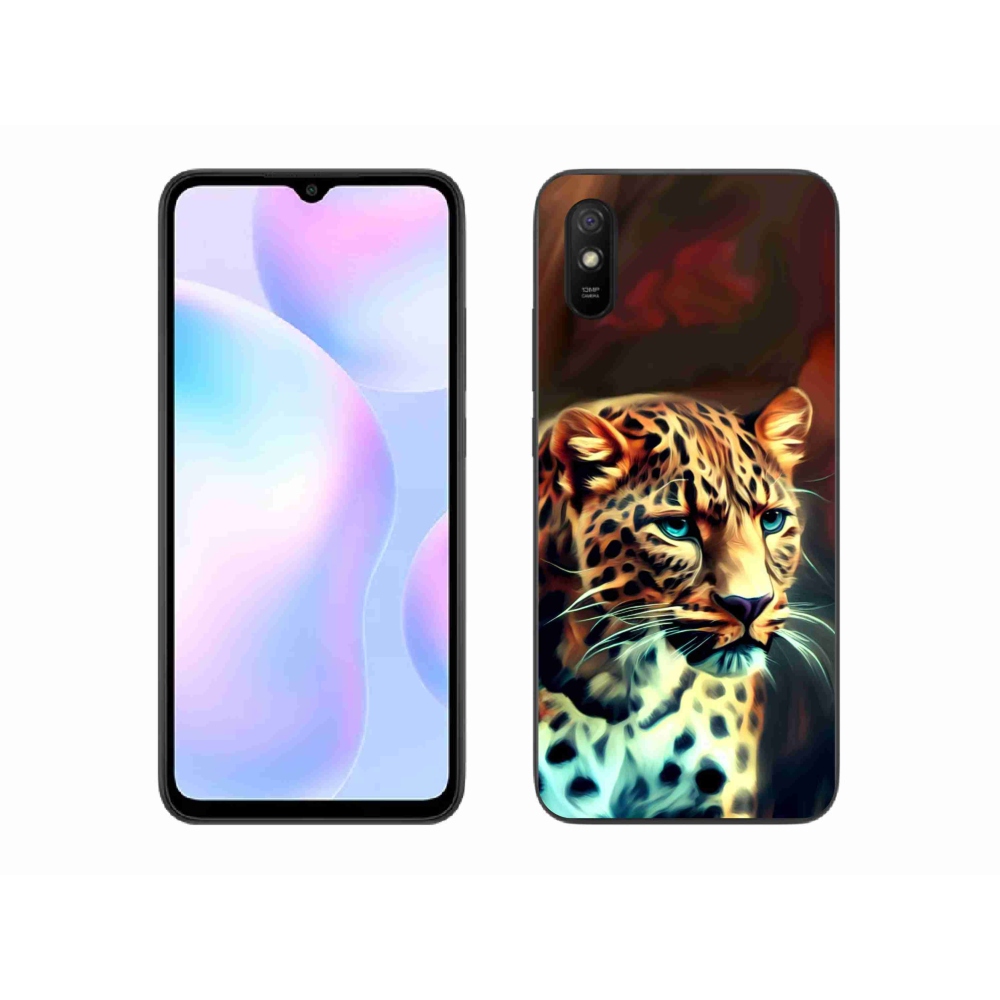 Gél borítás mmCase a Xiaomi Redmi 9A számára - leopárd