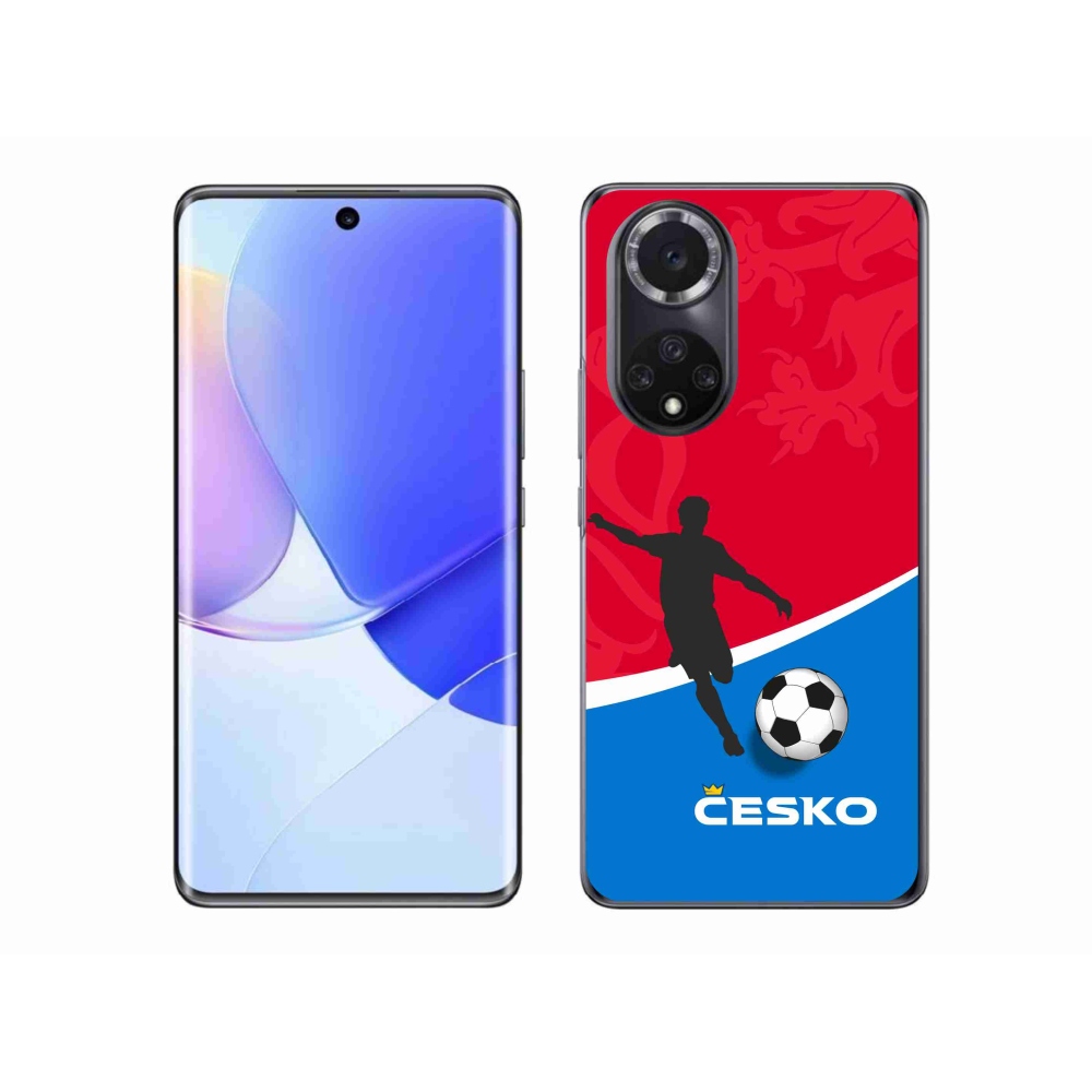 Gél borítás mmCase a Huawei Nova 9-en - futball Csehország