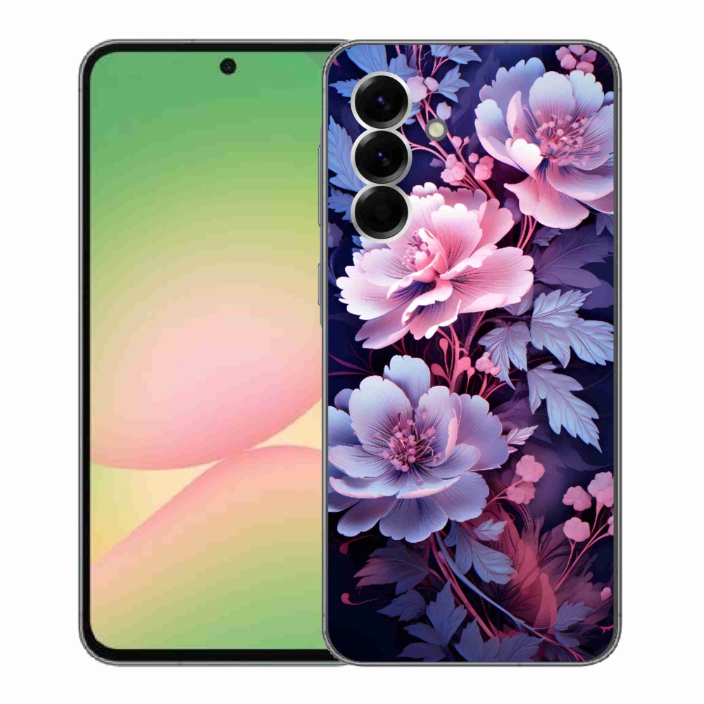 Gél borítás mmCase Samsung Galaxy A56 5G - virágok 11
