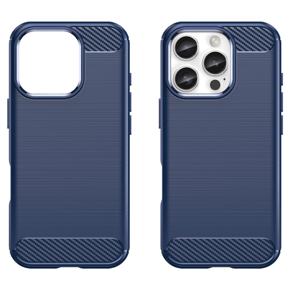 Szénálló zselés tok iPhone 16 Pro készülékhez - kék