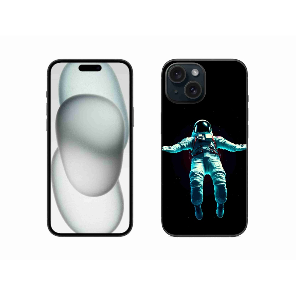 Zselés borítás mmCase iPhone 15 készülékhez - űrhajós