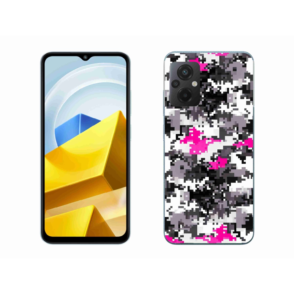Gél borítás mmCase a Xiaomi Poco M5 4G-hez - terepszínű minta 4