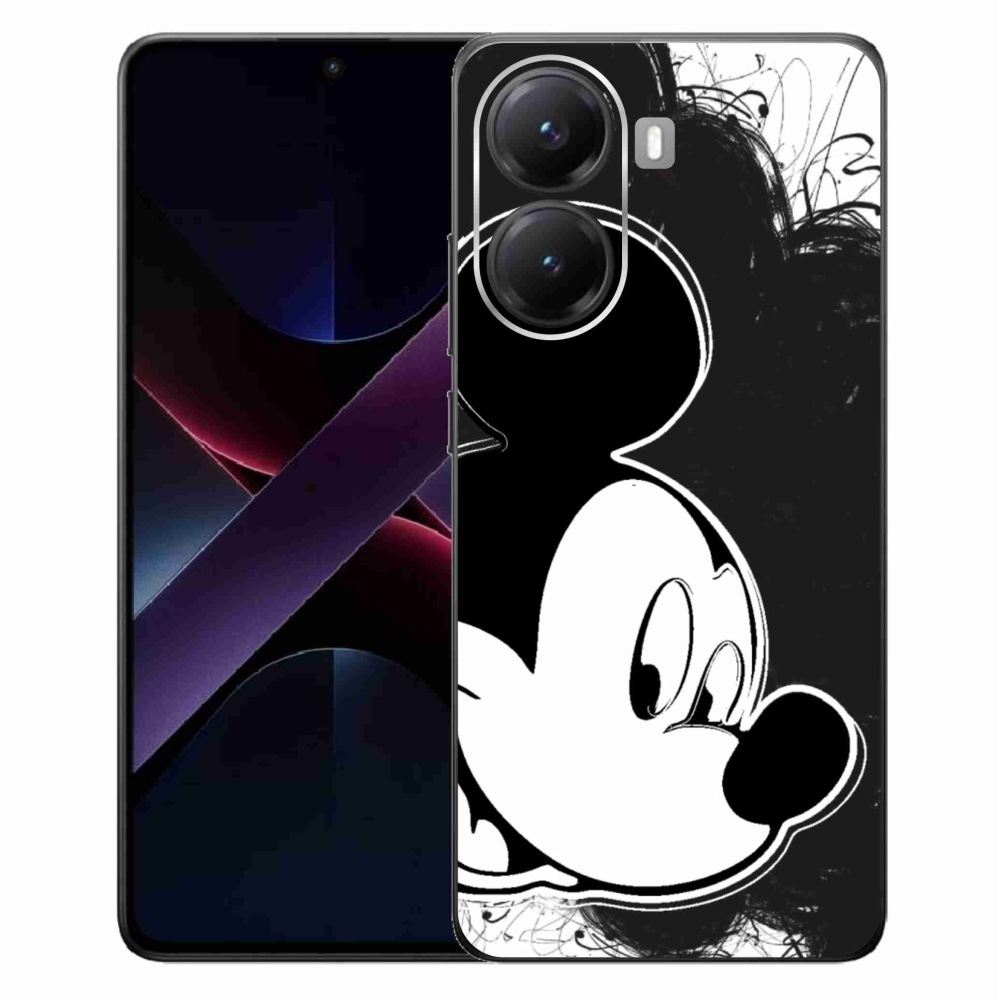Gél borítás mmCase a Xiaomi Poco X7 Pro 5G-hez - mickey egér 1