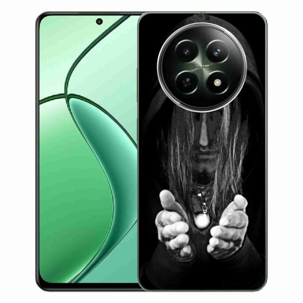 Gél borítás mmCase a Realme 12 5G/12x 5G számára - titokzatos személy