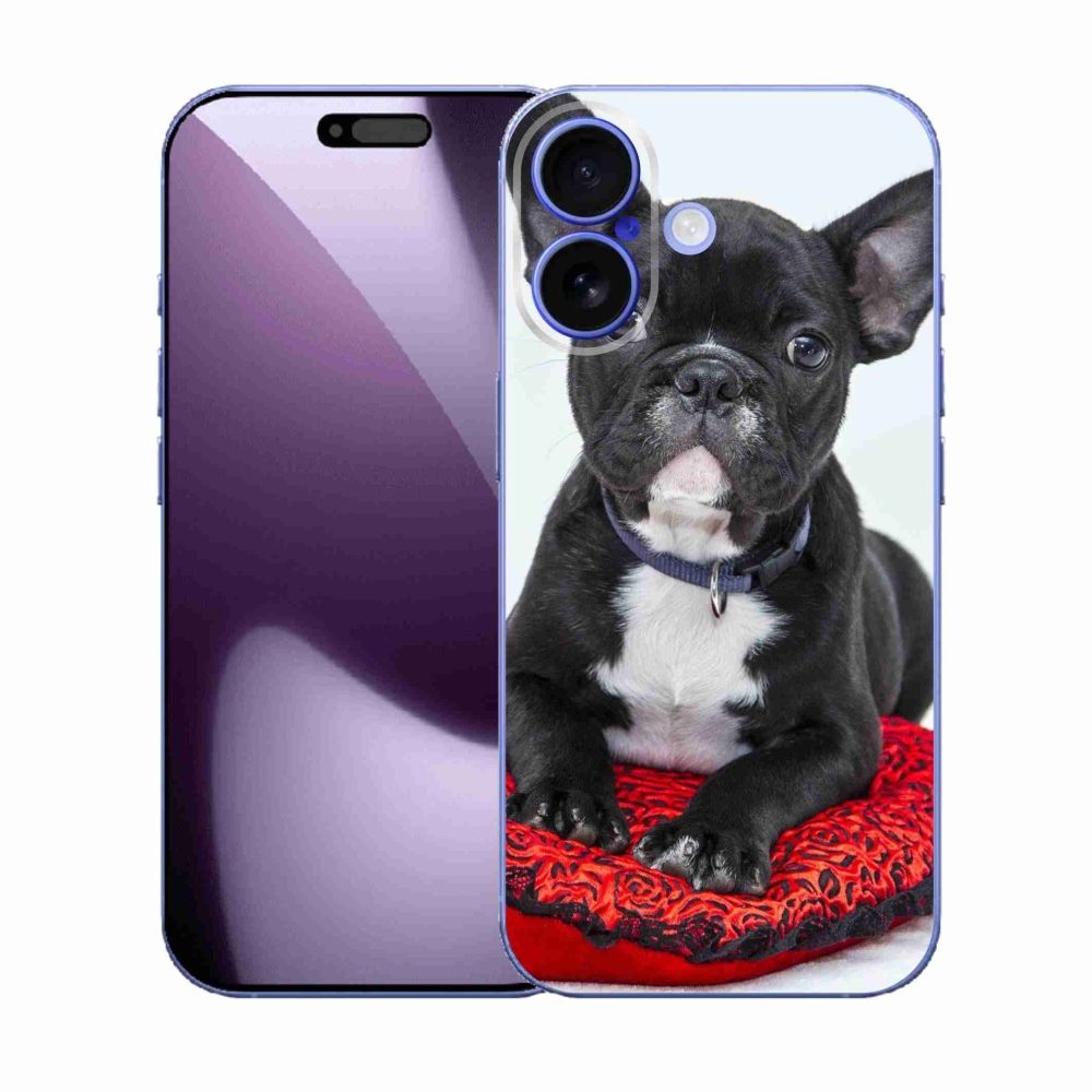 Zselés borítás mmCase iPhone 17 készülékhez - bulldog