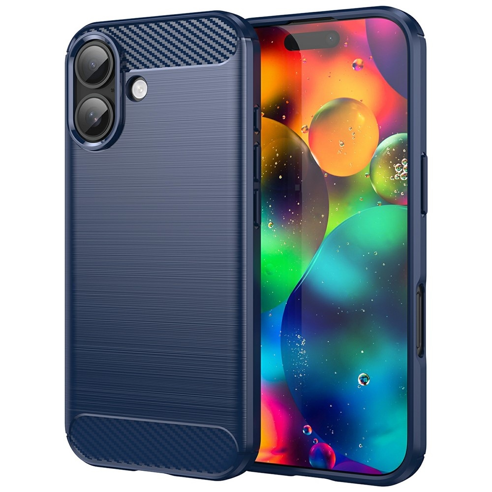 Szénálló zselés tok iPhone 17 készülékhez - kék