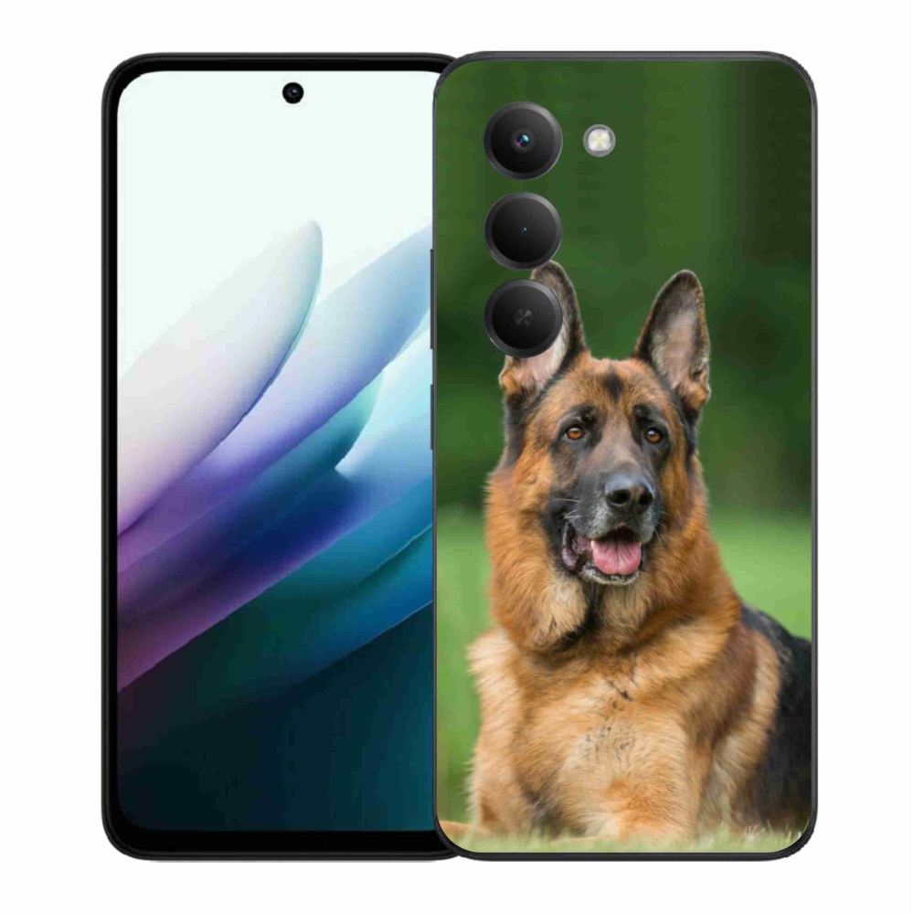 Gél borítás mmCase a Xiaomi Redmi 15 4G/5G (171mm) - Német juhászkutya számára