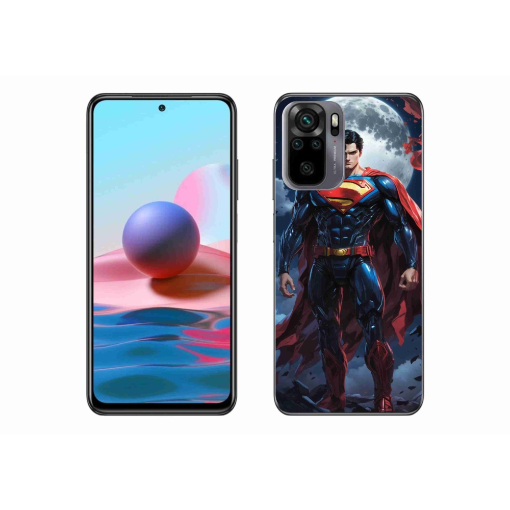 Gél borítás mmCase a Xiaomi Poco M5s számára - superman