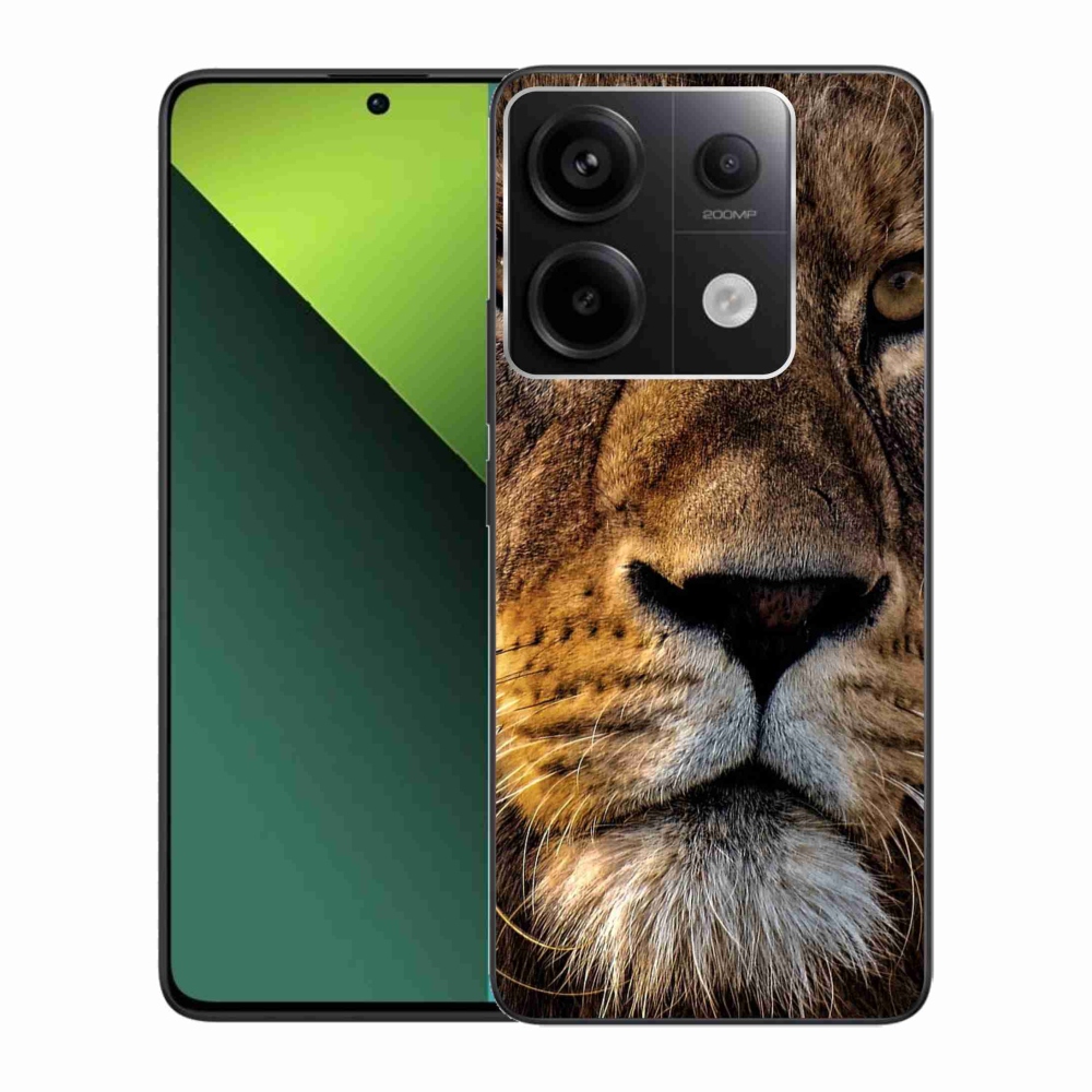 Gél tok mmCase a Xiaomi Redmi Note 13 Pro 5G/Poco X6 5G számára - oroszlán