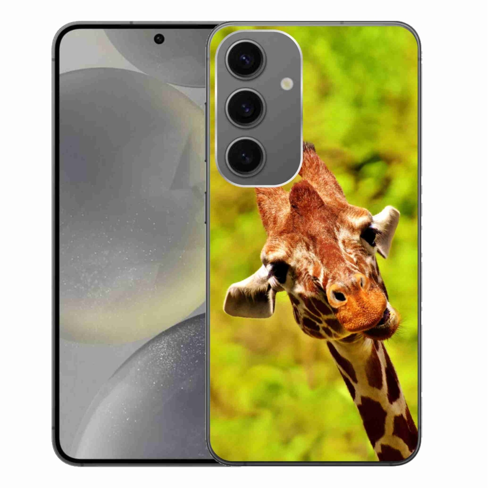 Zselés borítás mmCase Samsung Galaxy S24+ - zsiráf