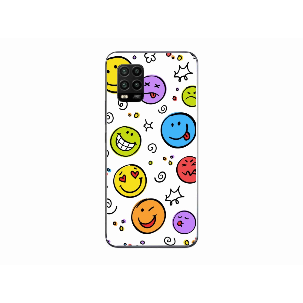 Gél borítás mmCase a Xiaomi Mi 10 Lite készülékhez - smiley-k