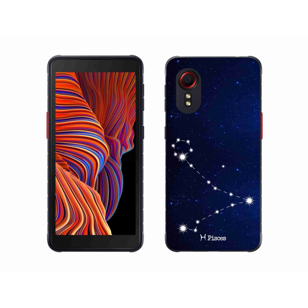 Gél borítás mmCase Samsung Galaxy Xcover 5 készülékhez - csillagkép Halak