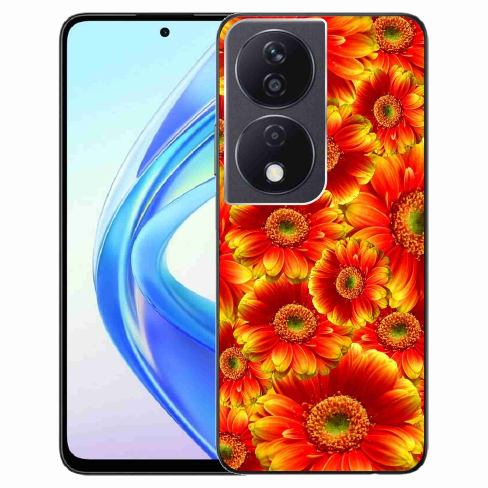 Zselés borító mmCase a Honor X7b/Honor 90 Smart készülékhez - gerbera 1