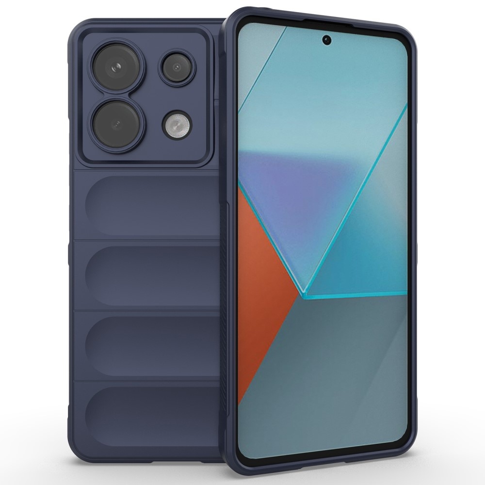 Rugg tartós zselés tok Xiaomi Redmi Note 13 Pro 5G/Poco X6 5G - sötétkék