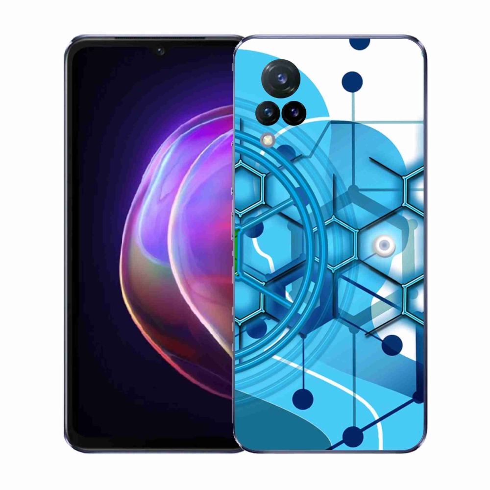 Gél borítás mmCase a Vivo V21 4G/5G készülékhez - absztrakt minta 2