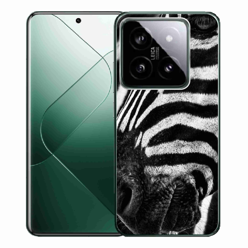 Gél borítás mmCase a Xiaomi 14 Pro-hoz - zebra