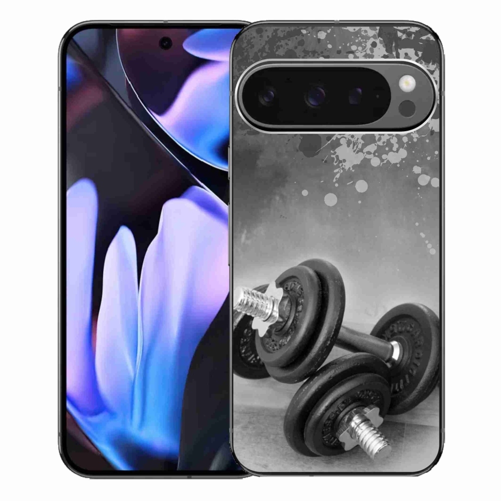 Zselés borítás mmCase a Google Pixel 9 Pro XL-hez - súlyzók 1