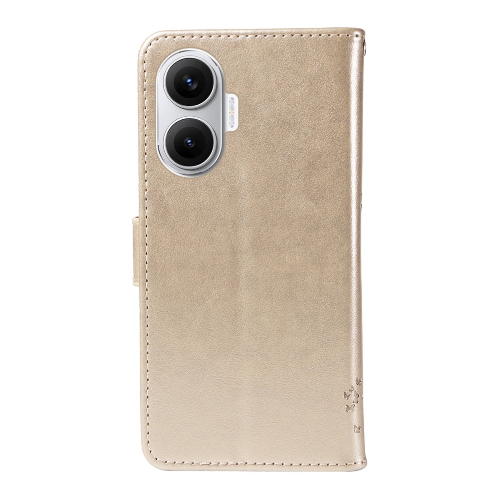 Fák könyv tokja Xiaomi Poco F7 5G - arany színű
