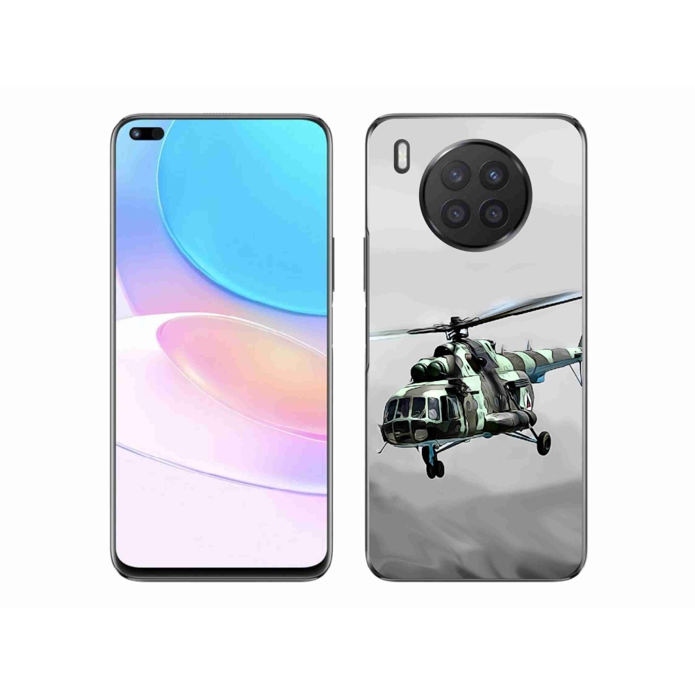 Gél borítás mmCase a Huawei Nova 8i - katonai helikopteren