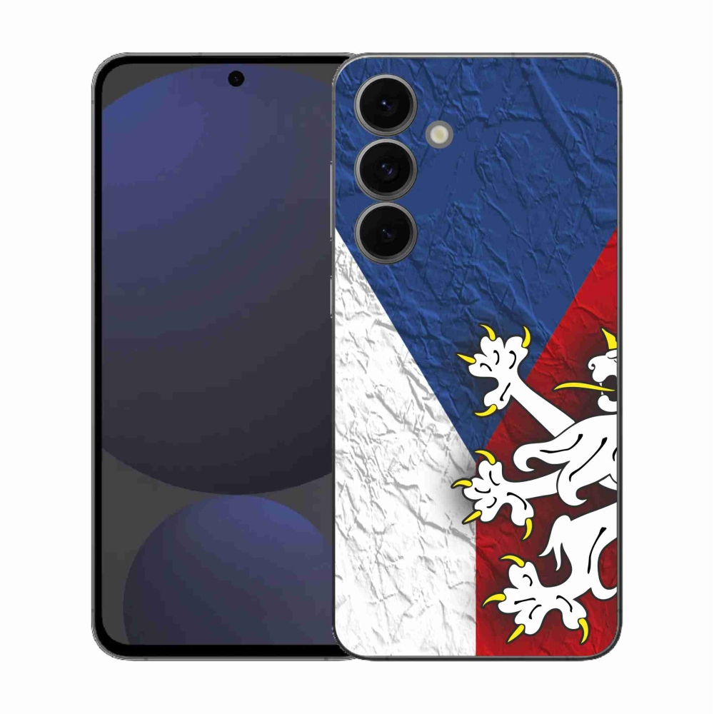 Zselés borítás mmCase Samsung Galaxy S25 FE - cseh zászló 1