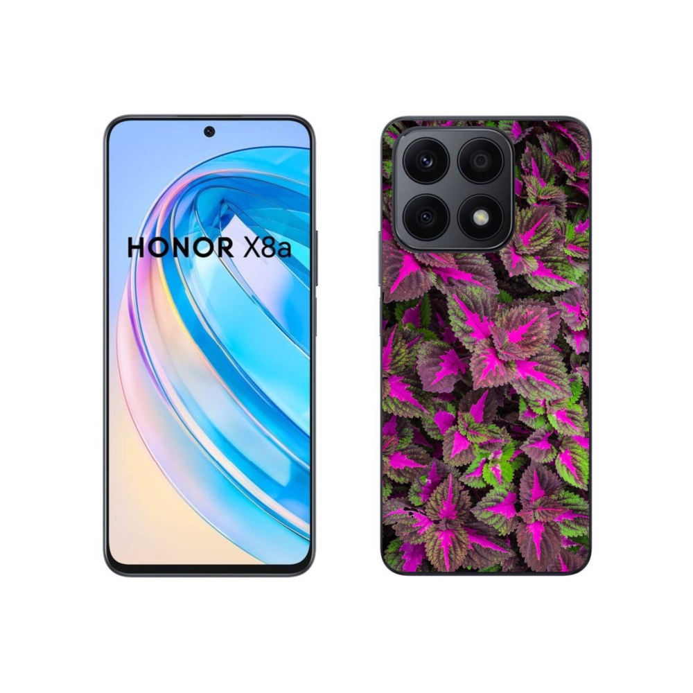 Zselés borítás mmCase a Honor X8a készülékhez - virág 10
