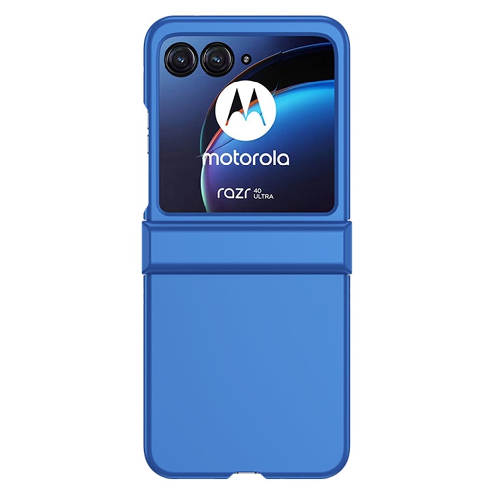 Kemény műanyag borítás a Motorola Razr 40 Ultra 5G készülékhez - sötétkék színben