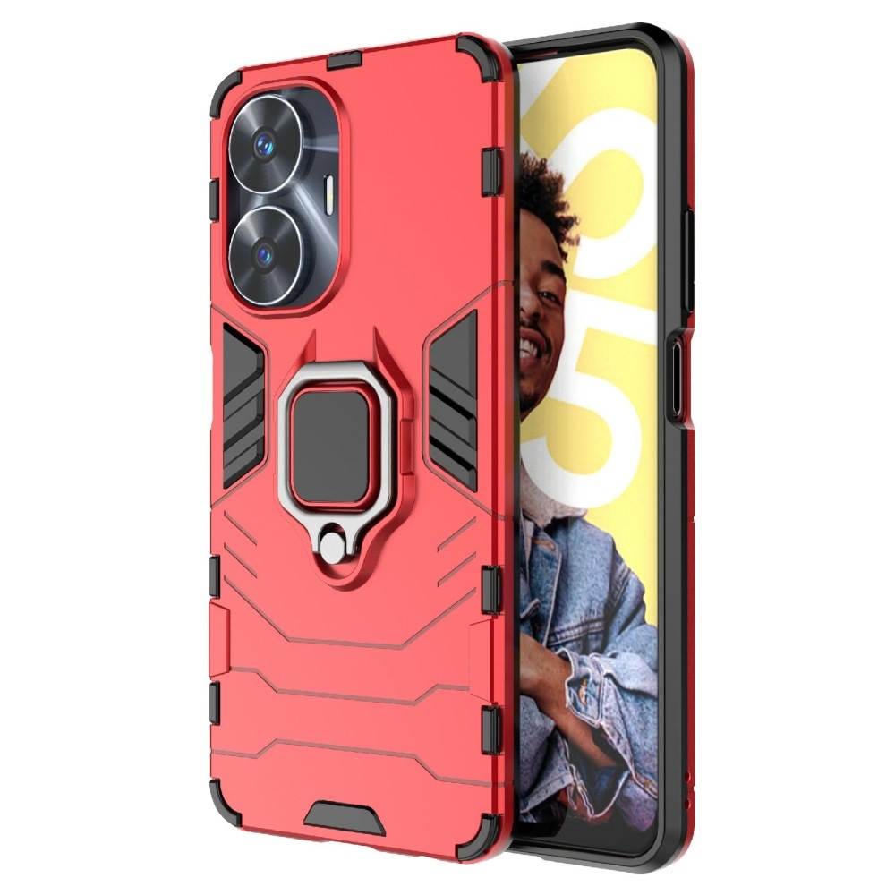 Guardy tartós borító a Realme C55 készülékhez - piros