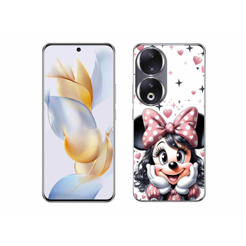 Zselés borítás mmCase a Honor 90 készülékhez - minnie