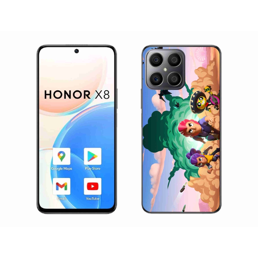 Gél borítás mmCase a Honor X8 4G-hez - brawl stars