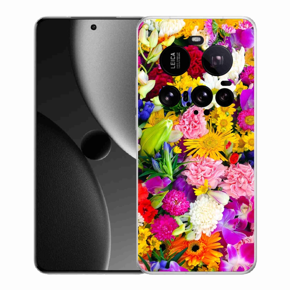 Gél borító mmCase a Xiaomi 15 Ultra - virágok 12