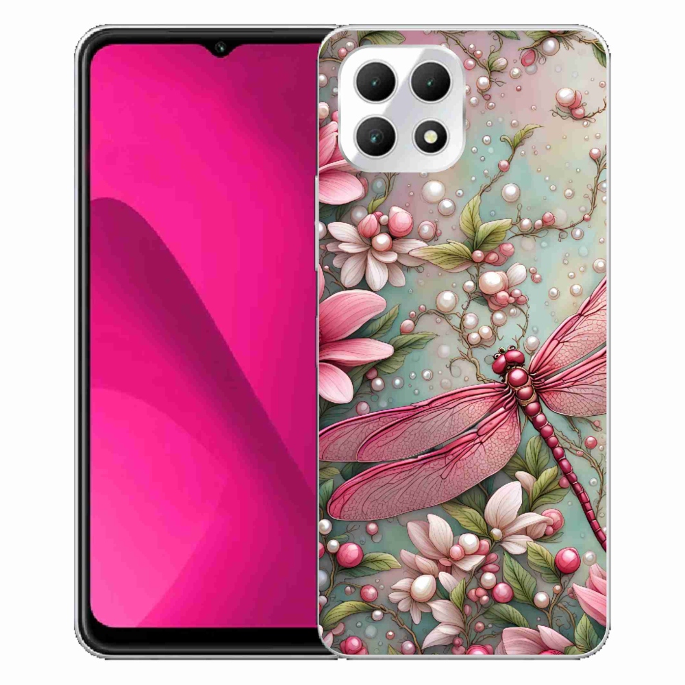 Zselés borítás mmCase a T-Mobile T Phone 2 készülékhez - szitakötő