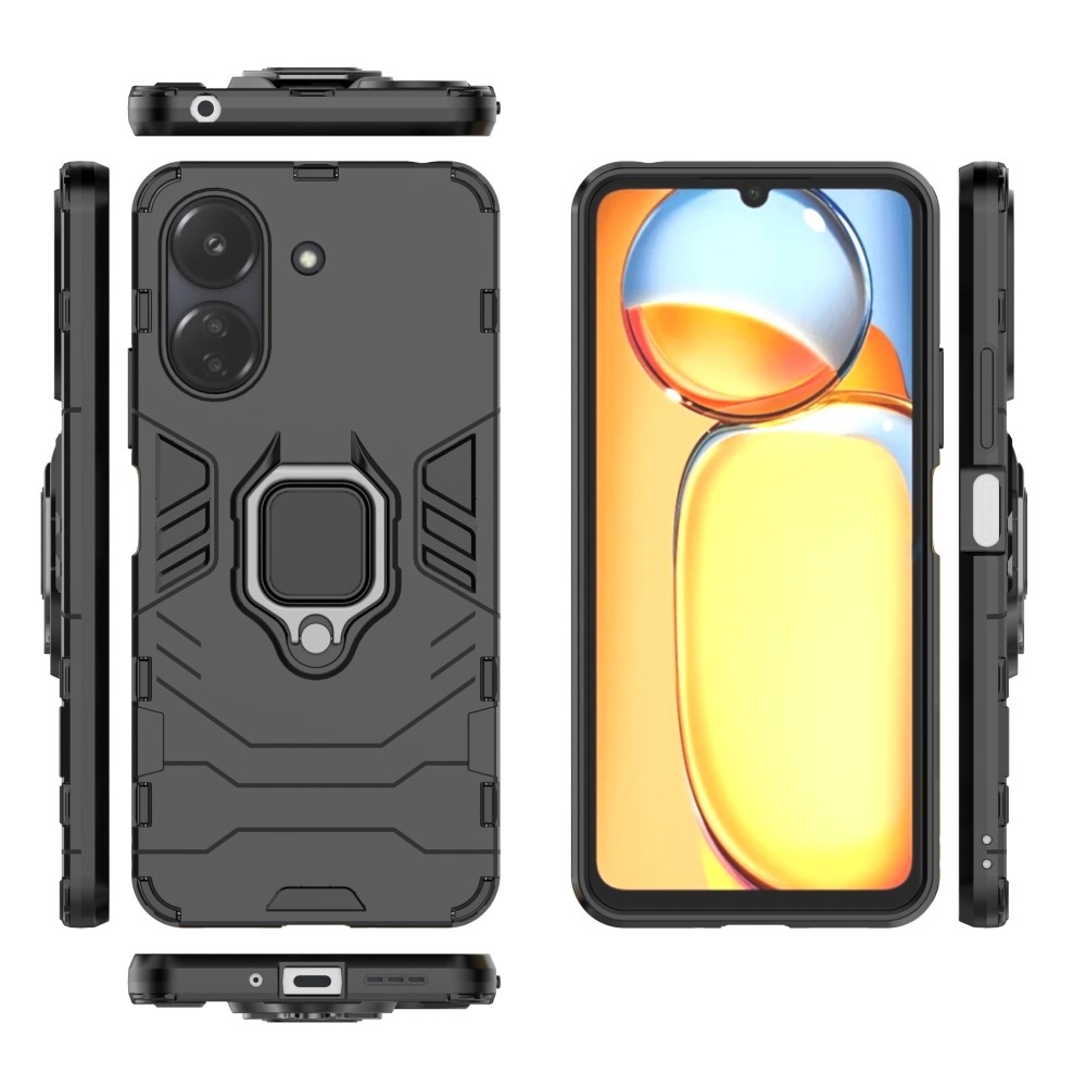 Guardy tartós borító Xiaomi Poco C65/Redmi 13C készülékhez - fekete
