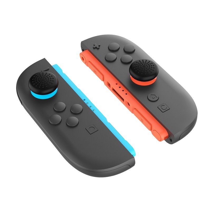 iPega SW2026B Szilikon JoyCon vezérlőpálca borítók Nintendo Switch 2 6db Fekete