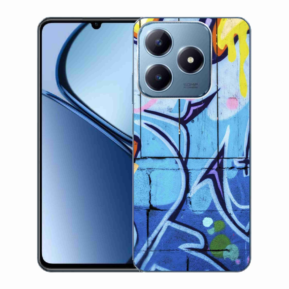 Gél borítás mmCase a Realme C63 készülékhez - graffiti