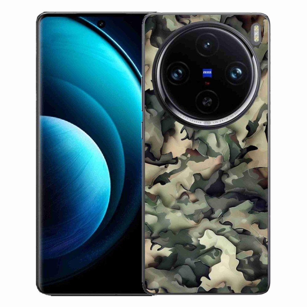 Zselés borítás mmCase a Vivo X100 Pro 5G készülékhez - álcázó mintázat 9
