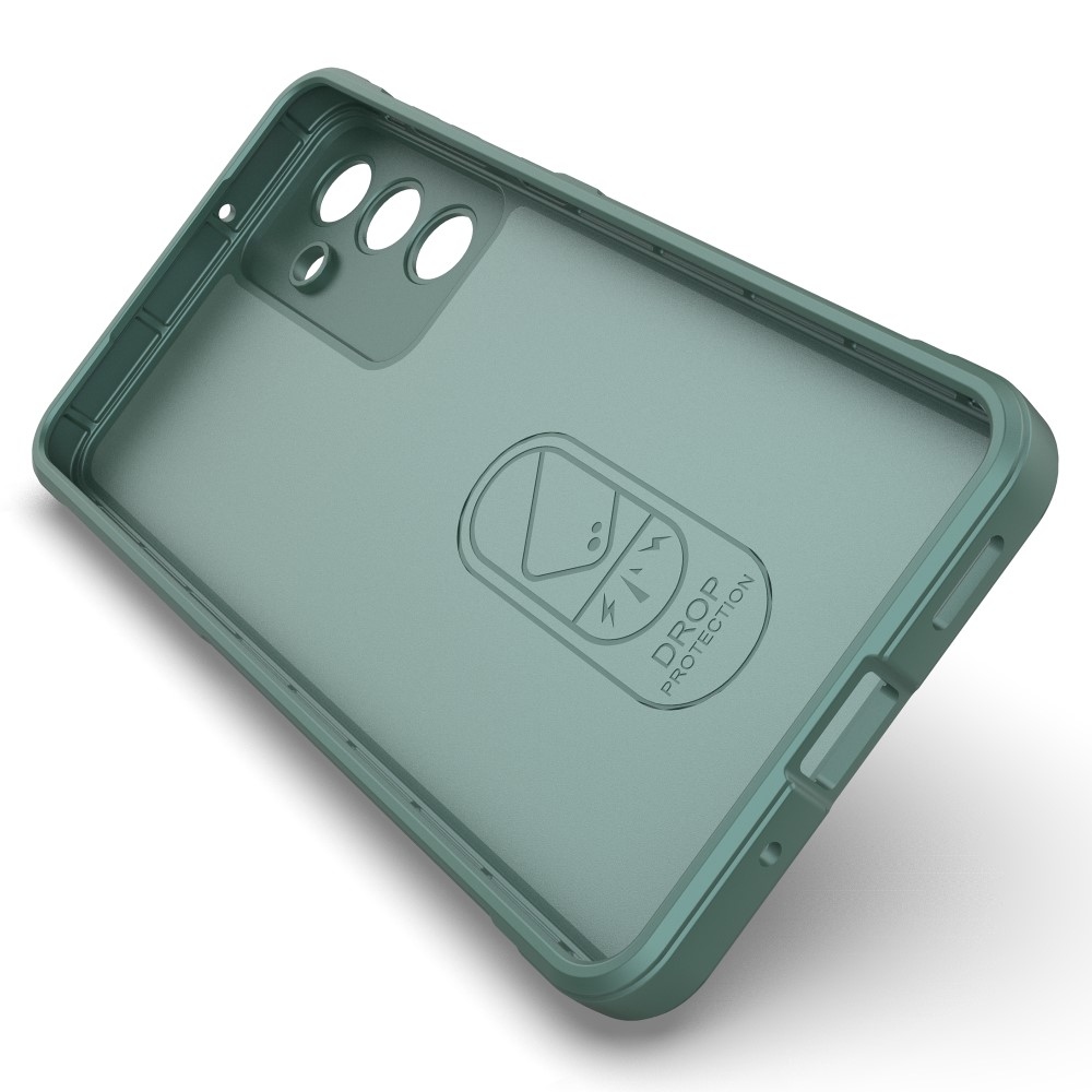 Rugg tartós zselés tok Samsung Galaxy M55 5G - zöld