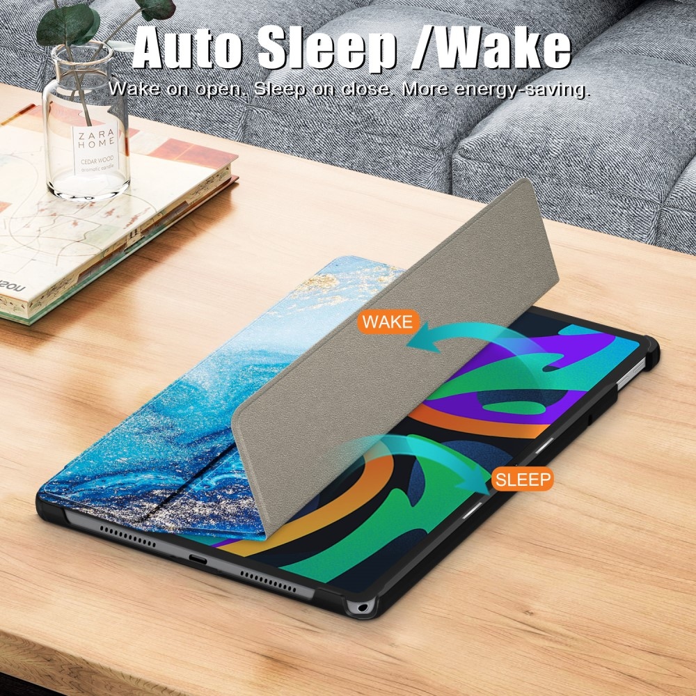 Patte intelligens záró tok Lenovo Tab M11/Tab K11 - hullámok