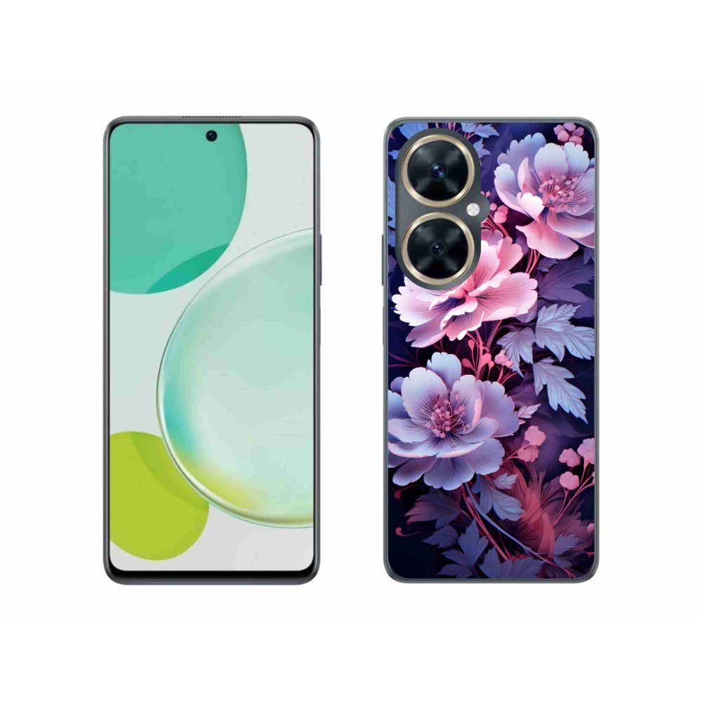 Gél borító mmCase a Huawei Nova 11i készülékhez - virágok 11