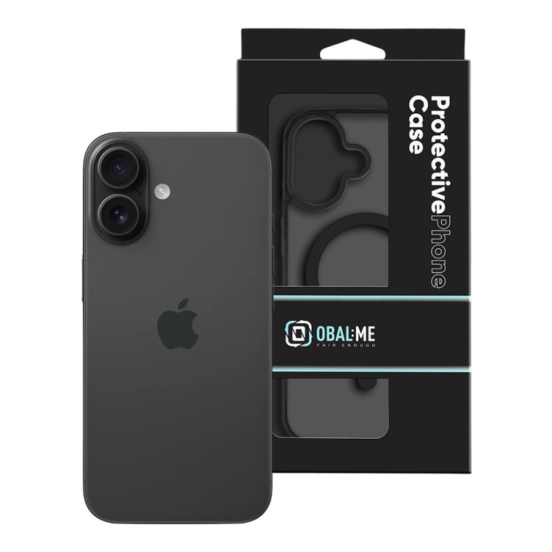 COVER:ME MagNetix Outline Cover for Apple iPhone 16 Fekete