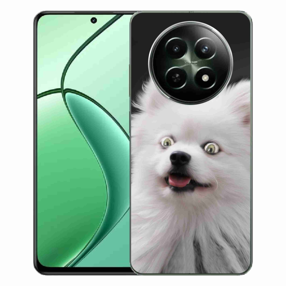 Zselés borítás mmCase a Realme 12 5G/12x 5G készülékhez - fehér tipp